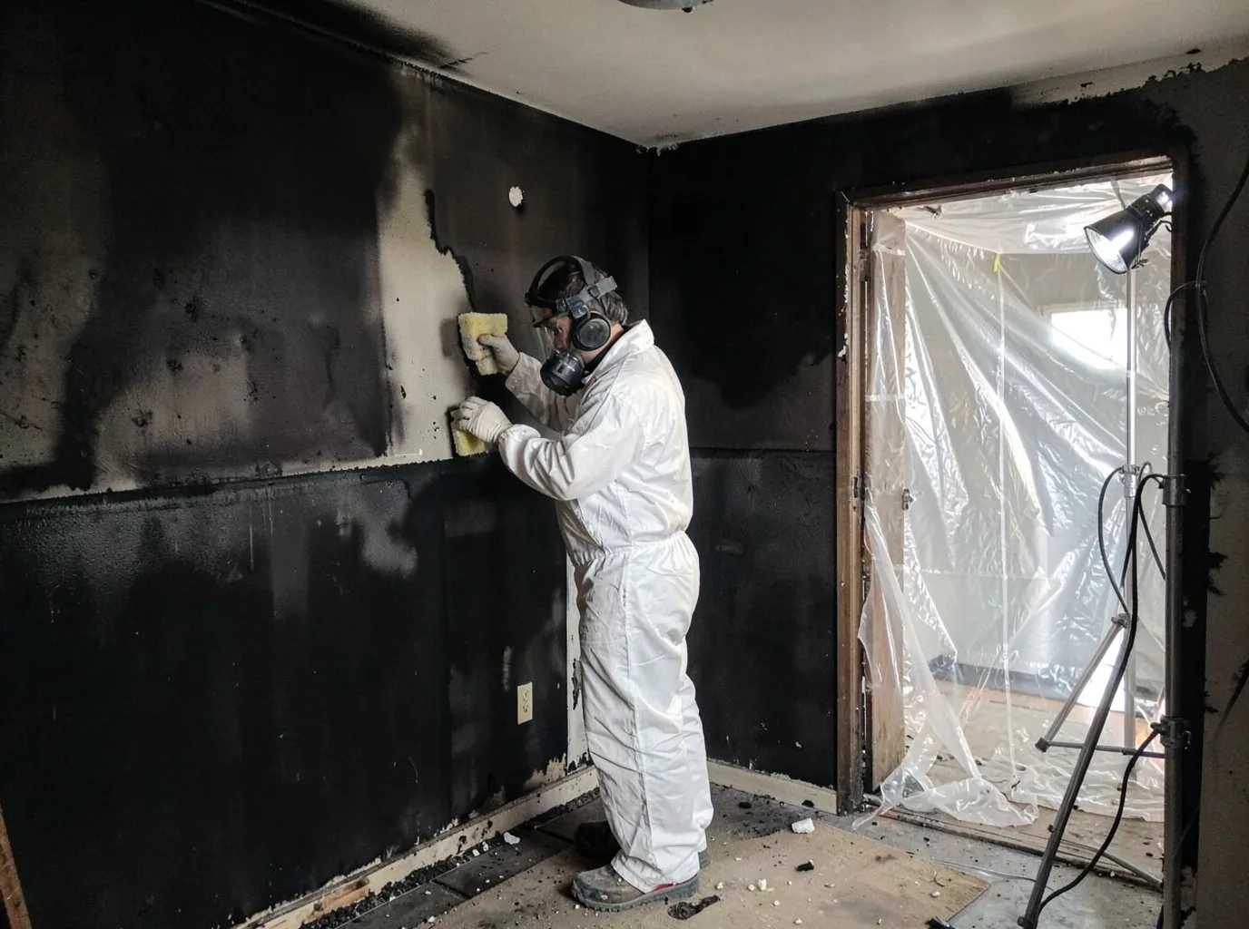 Fire Damage Restoration company in Temple, ME